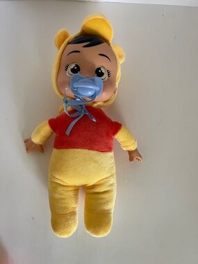 CRY BABIES Disney Tiny Cuddles 9" Doll in Winnie the Pooh Outfit